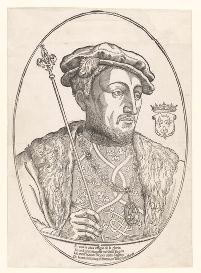 Portrait of Henry II, King of France by Anonymous