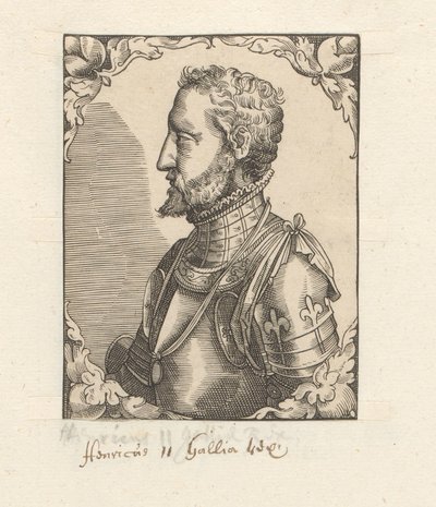 Portrait of Henry II, King of France by Anonymous