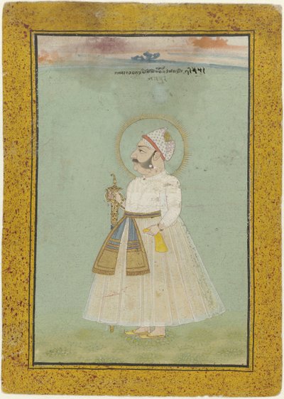 Portrait of Jaisingh, Founder of Jaipur by Anonymous