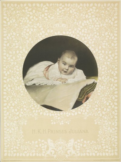 Portrait of Juliana, Queen of the Netherlands by Anonymous