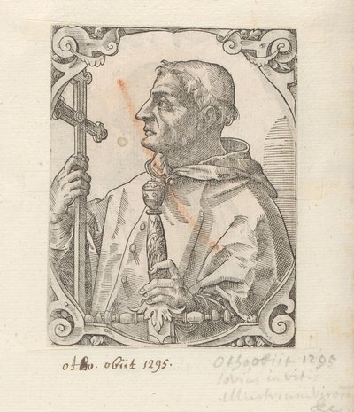 Portrait of Ottone Visconti by Anonymous