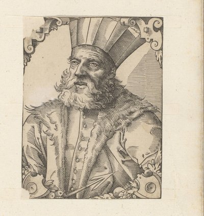 Portrait of Usum Cassan by Anonymous