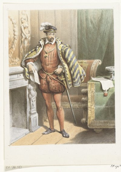 Portrait of a Standing Nobleman, ca. 1572 by Anonymous