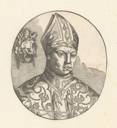 Portrait of Pope John XXI by Anonymous