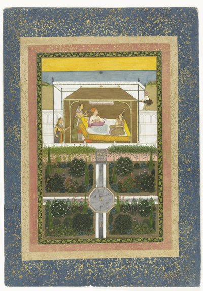 Prince in a Garden by Anonymous