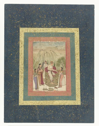 Prince with Three Ladies by Anonymous