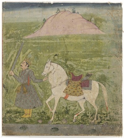 Prince with Horse on the Reins by Anonymous