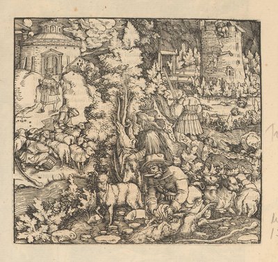 Shearing, Milking, and Slaughtering of Sheep by Anonymous