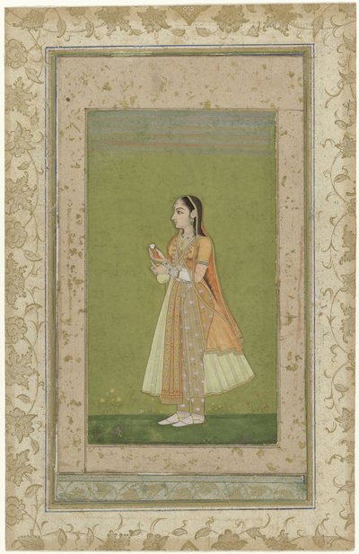 Standing Woman with Carafe and Drinking Bowl by Anonymous