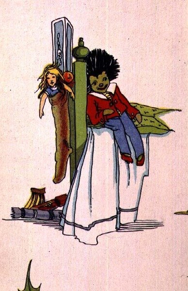 The Christmas stocking by Anonymous