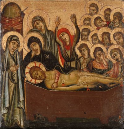 The Deposition and the Entombment by Anonymous