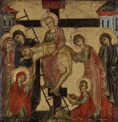 The Deposition and the Entombment by Anonymous