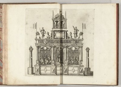 Scene with Emperor Charles V, 1594 by Anonymous
