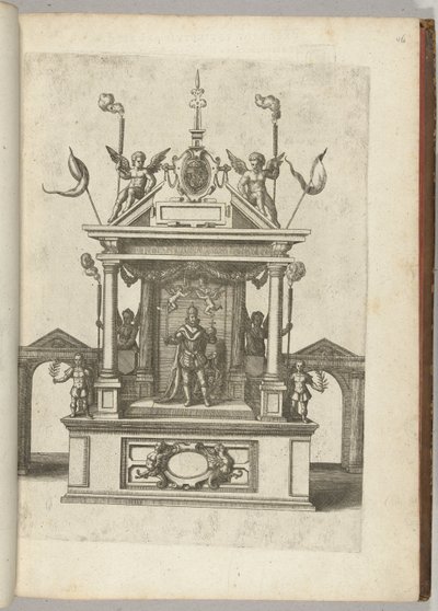 Scene with Emperor Rudolf II, 1594 by Anonymous