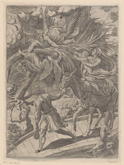 Flight into Egypt by Anonymous