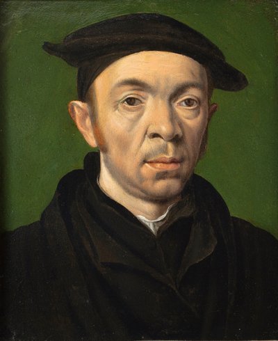 Male Portrait by Anonymous Anonymous