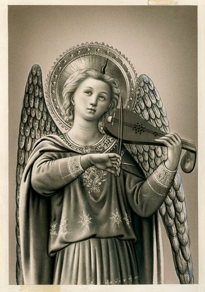 A Musician Angel by Anonymous Anonymous