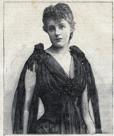 Portrait of Maud Gonne by Anonymous Anonymous