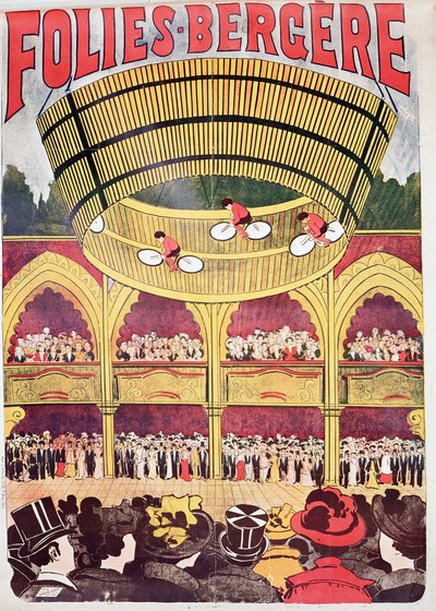 The Folies-Bergere, cabaret music-hall by Anonymous Anonymous