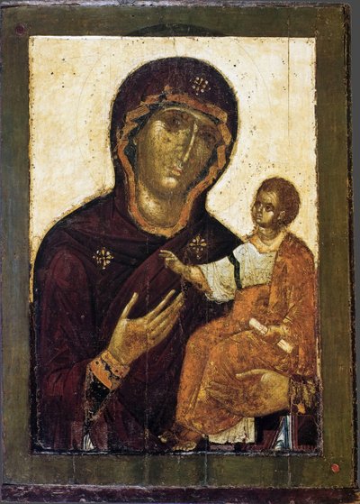 The Virgin Hodegetria by Anonymous Russian icon painter