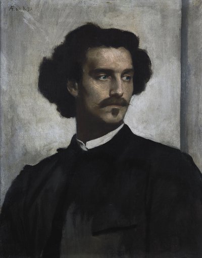 Self-Portrait by Anselm Feuerbach