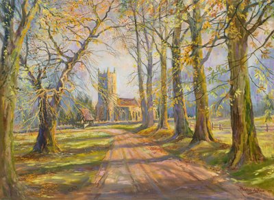 Langham Church, Essex by Anthea Durose