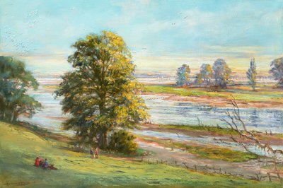 Martlesham Creek near Woodbridge, Suffolk by Anthea Durose