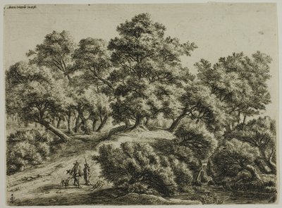 The Falconer and the Hunter by Anthonie Waterloo