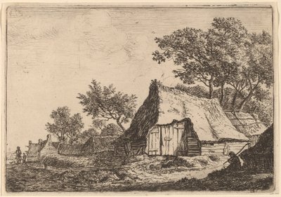 The Small Hamlet by Anthonie Waterloo