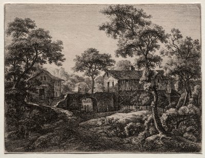 Twelve Landscapes: The Gateway by Anthonie Waterloo