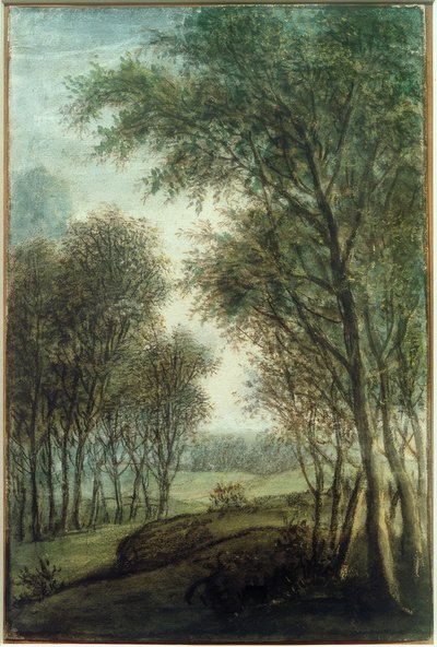 Forest Edge by Anthonie Waterloo