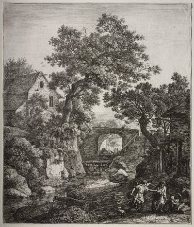 Zipporah Circumcising Her Son by Anthonie Waterloo