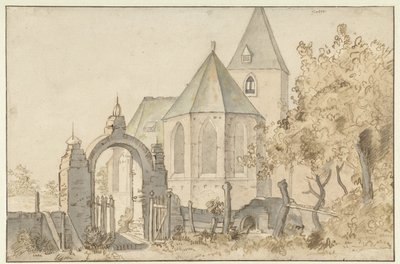 Church in Soest by Anthonie van Borssom