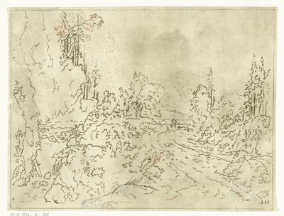 Mountainous Landscape by Anthonie van den Bos