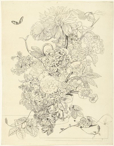 Flower Piece by Anthonie van den Bos