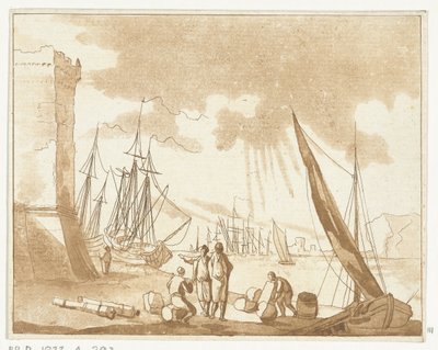 Harbor View by Anthonie van den Bos