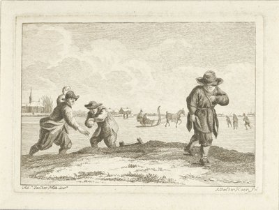 Snowball Throwers by Anthonij van der Haer