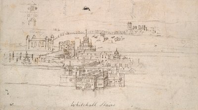The Tower of London, c1550-1560 by Anthonis van den Wyngaerde