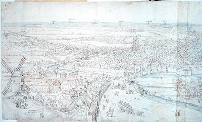Utrecht by Anthonis van den Wyngaerde