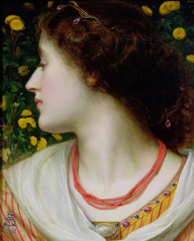 La Belle Isolde, 1862 by Anthony Frederick Augustus Sandys