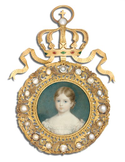 Queen Victoria as a child by Anthony Stewart