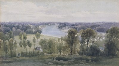 Richmond Hill by Anthony Vandyke Copley Fielding