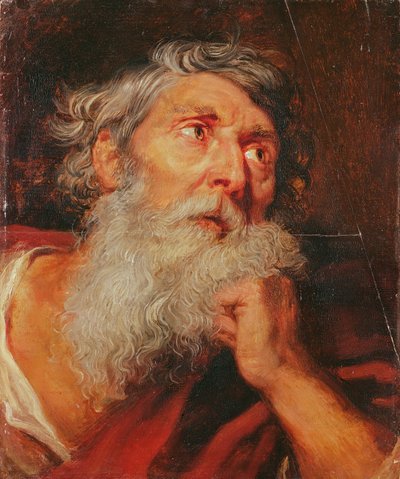 Head of an Apostle by Anthony van Dyck