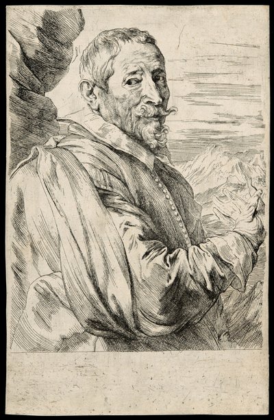 Joos de Momper by Anthony van Dyck