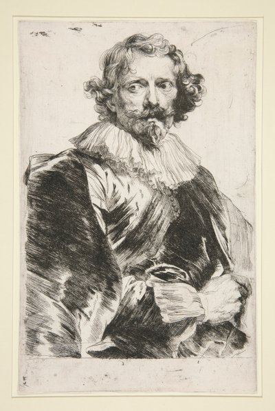 Lucas Vorsterman by Anthony van Dyck