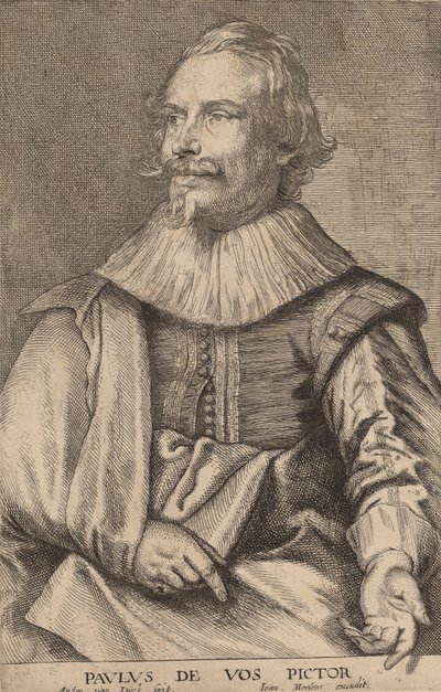 Paul de Vos by Anthony van Dyck