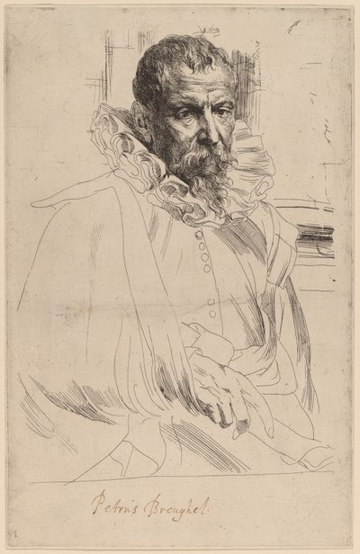 Pieter Bruegel the Younger, probably 1626-1641 by Anthony van Dyck