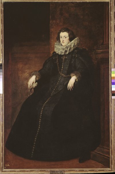 Portrait of Policena Spinola by Anthony van Dyck