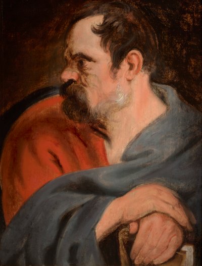 Saint Matthias by Anthony van Dyck