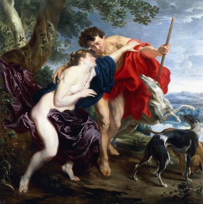 Venus and Adonis, 1621 by Anthony van Dyck
